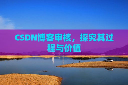 CSDN博客审核，探究其过程与价值